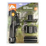 Ozark Trail Universal Rod Holder Black Molded Plastic Boat Accessory