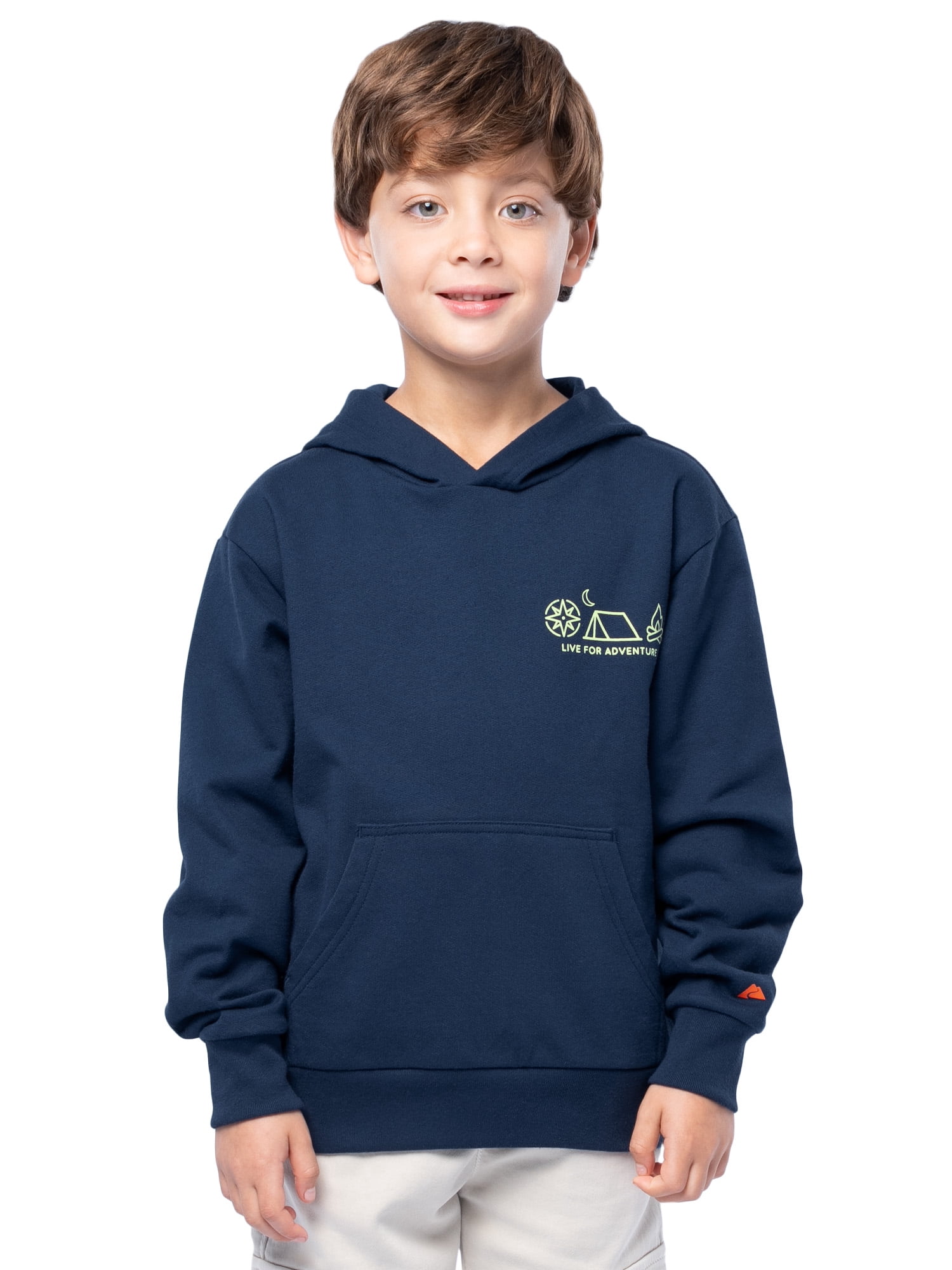 Ozark Trail Boy's Graphic Hoodie, Sizes 4-18