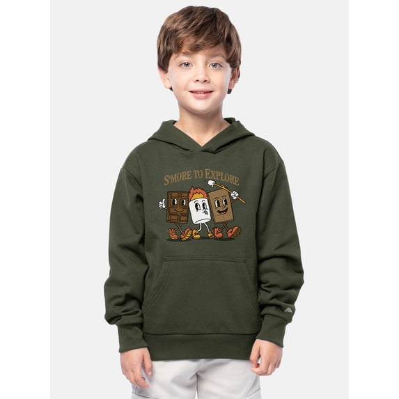 Ozark Trail Boy's Graphic Hoodie, Sizes 4-18