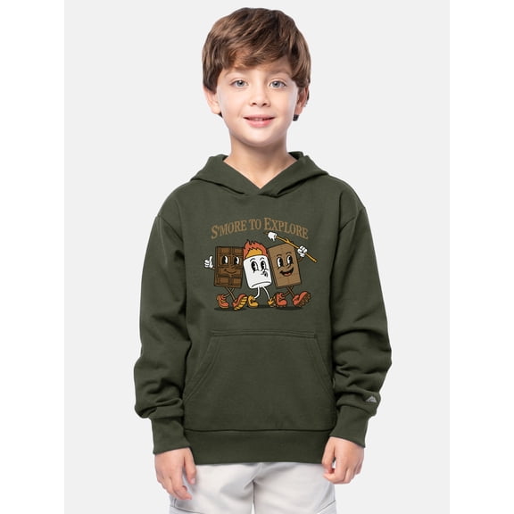 Ozark Trail Boy's Graphic Hoodie, Sizes 4-18