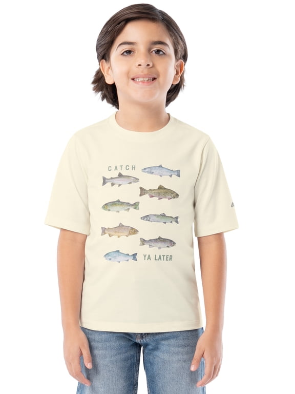 Boy's Graphic Short Sleeve T-Shirt, Sizes 4-18