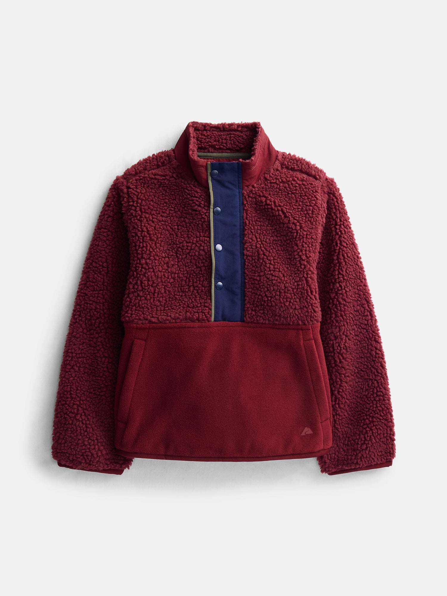 Ozark Trail Boy's High Pile Fleece Jacket, Sizes 4-18 & Husky