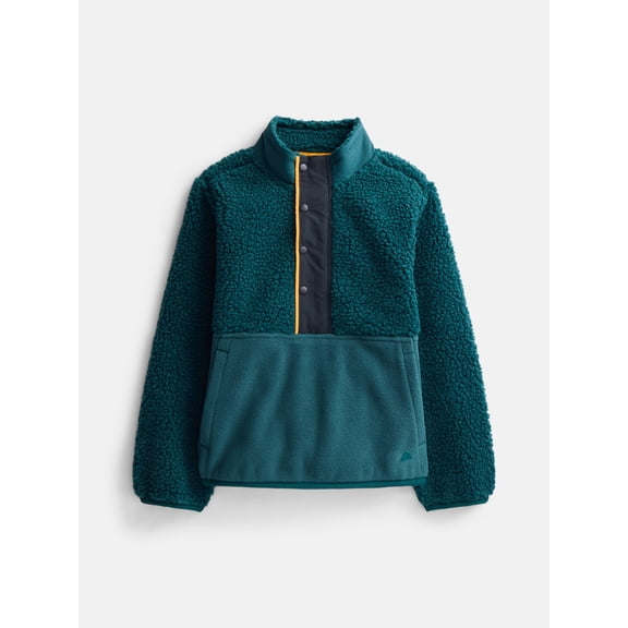 Ozark Trail Boy's High Pile Fleece Jacket, Sizes 4-18 & Husky