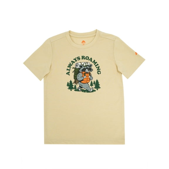 Ozark Trail Boys Graphic Tee with Short Sleeves, Sizes XS-XXL