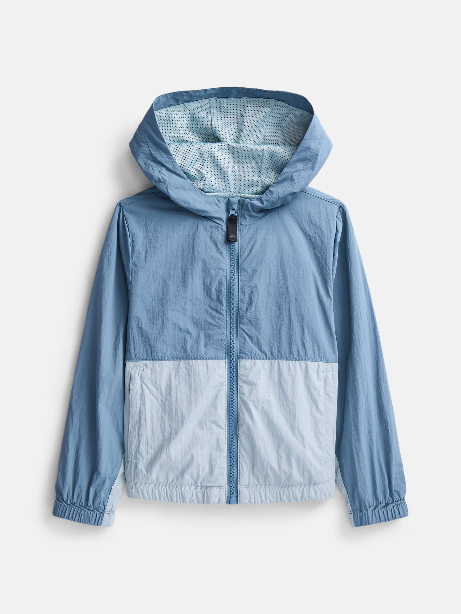 Ozark Trail Boys Colorblock Hooded Windbreaker Jacket, Sizes 4-18