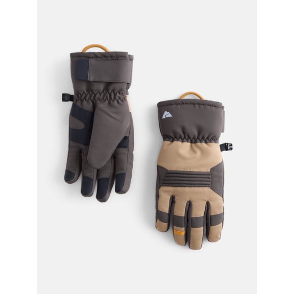 Ozark Trail Boys Hybrid Ski Gloves, Sizes S-XL