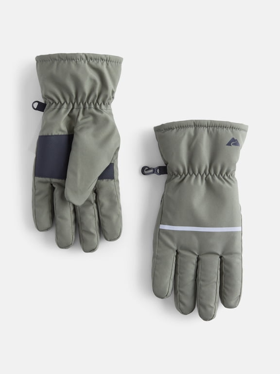 Boys Outdoor Snow Ski Gloves, Sizes S-XL