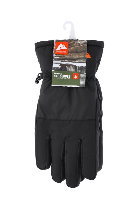 Boys Snow Ski Gloves, Sizes S-XL