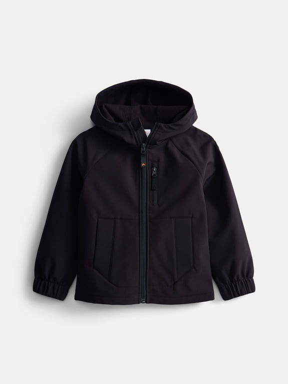 Boys Softshell Jacket with Long Sleeves, Sizes 4-18 & Plus
