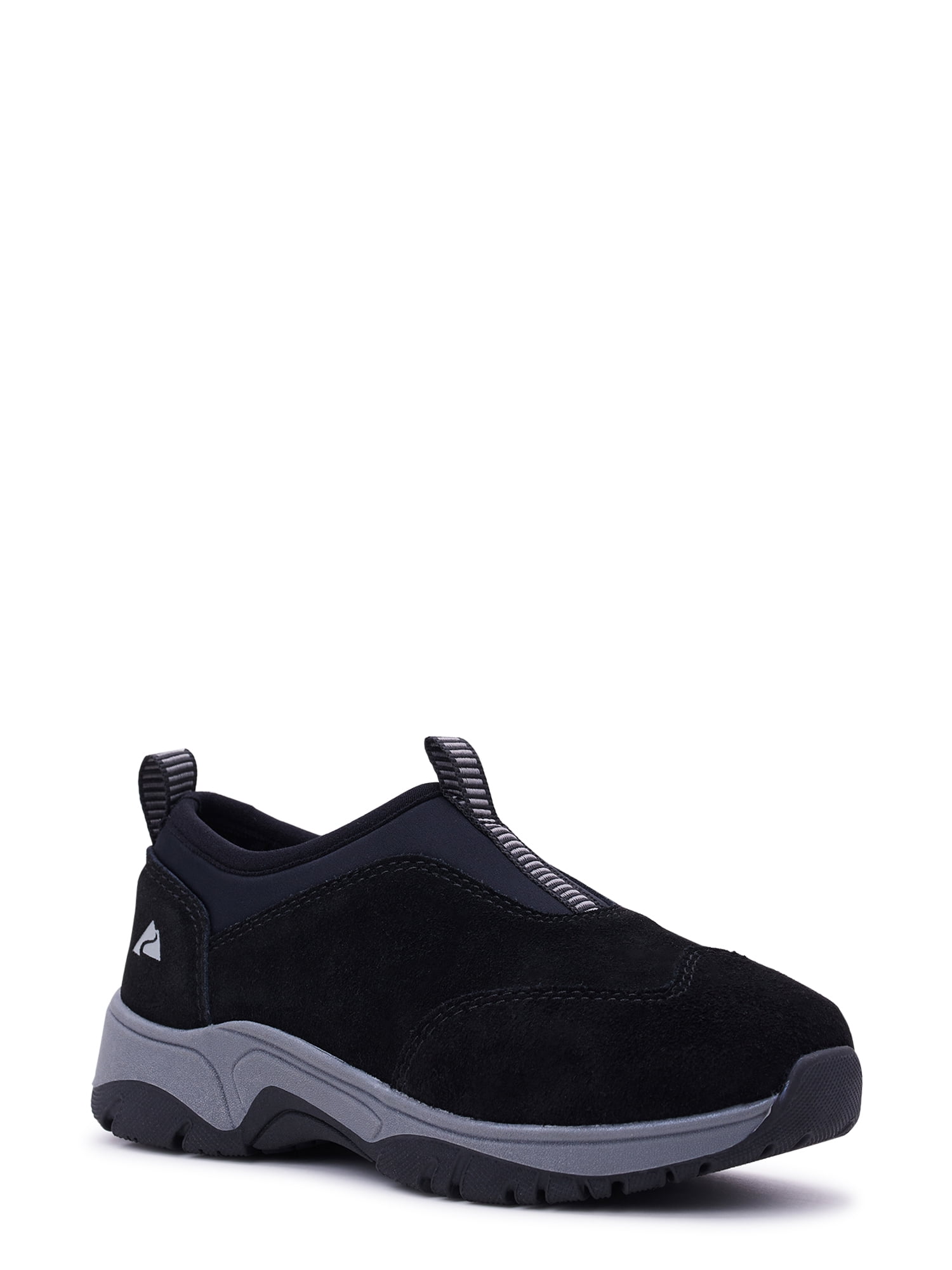 Boys Water Resistant Suede Slip On Hikers