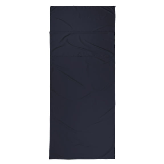 Ozark Trail Breathable Polyester Camping Rectangular Sleeping Bag Liner Sheet, Navy (78 in. L x 33.5 in. W)
