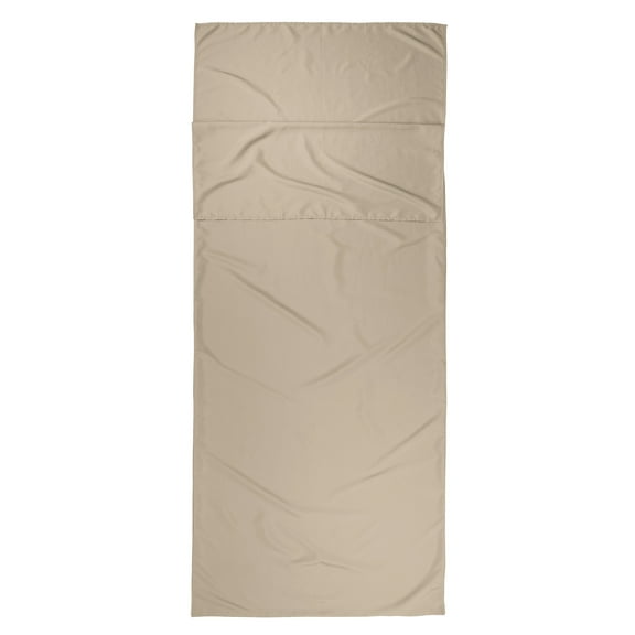 Ozark Trail Breathable Polyester Camping Sleeping Bag Liner Sheet, Beige