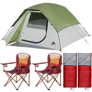 OZARK TRAIL カーキとブラウンの大人用コット(2個セット) OZARK