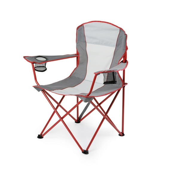 Ozark Trail Oversized Quad Folding Outdoor Camping Chair - Brilliant Red