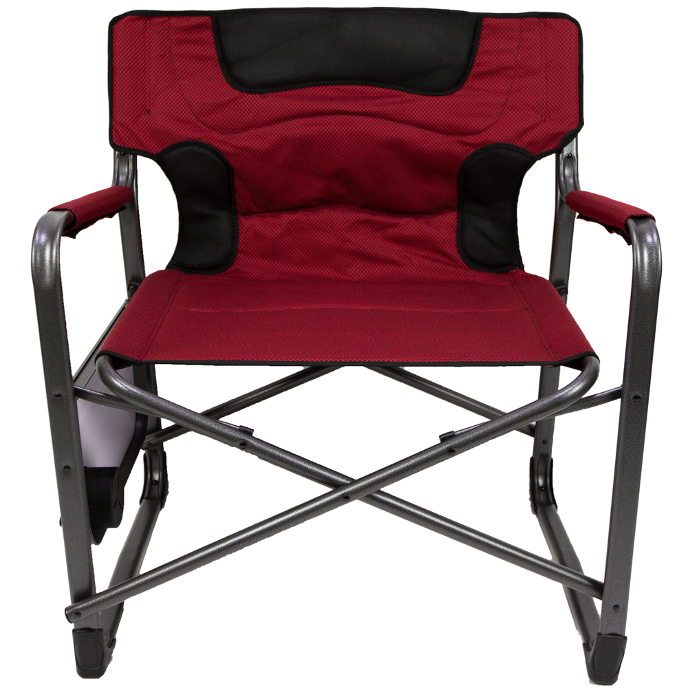 Ozark Trail Camping Director Chair XXL, Red, Adult, 10lbs - image 1 of 9