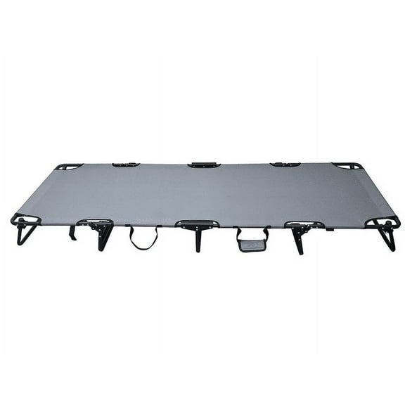 Ozark Trail Camping Folding with Easy Setup Cot, Gray, Adult,75.6in x 25 in x 8.46in, Polyester