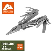 Ozark Trail 12-in-1 Multitool, Camping Multi-Tool with Sheath, Durable Steel Construction
