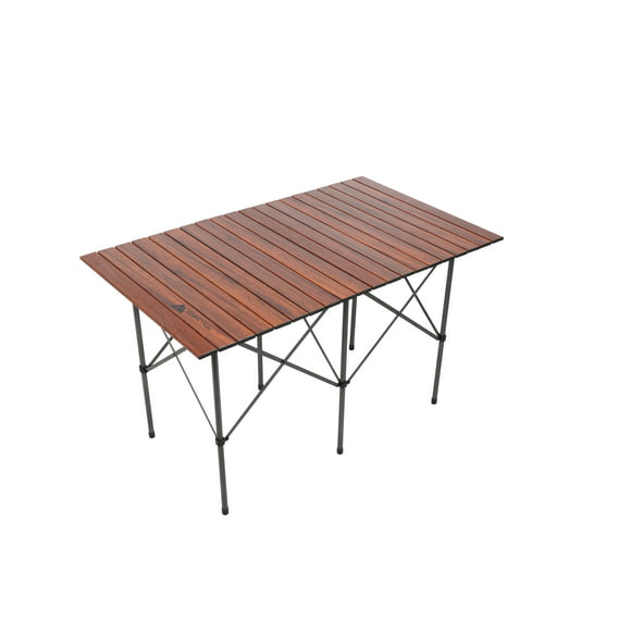 Ozark Trail Camping Table, Brown