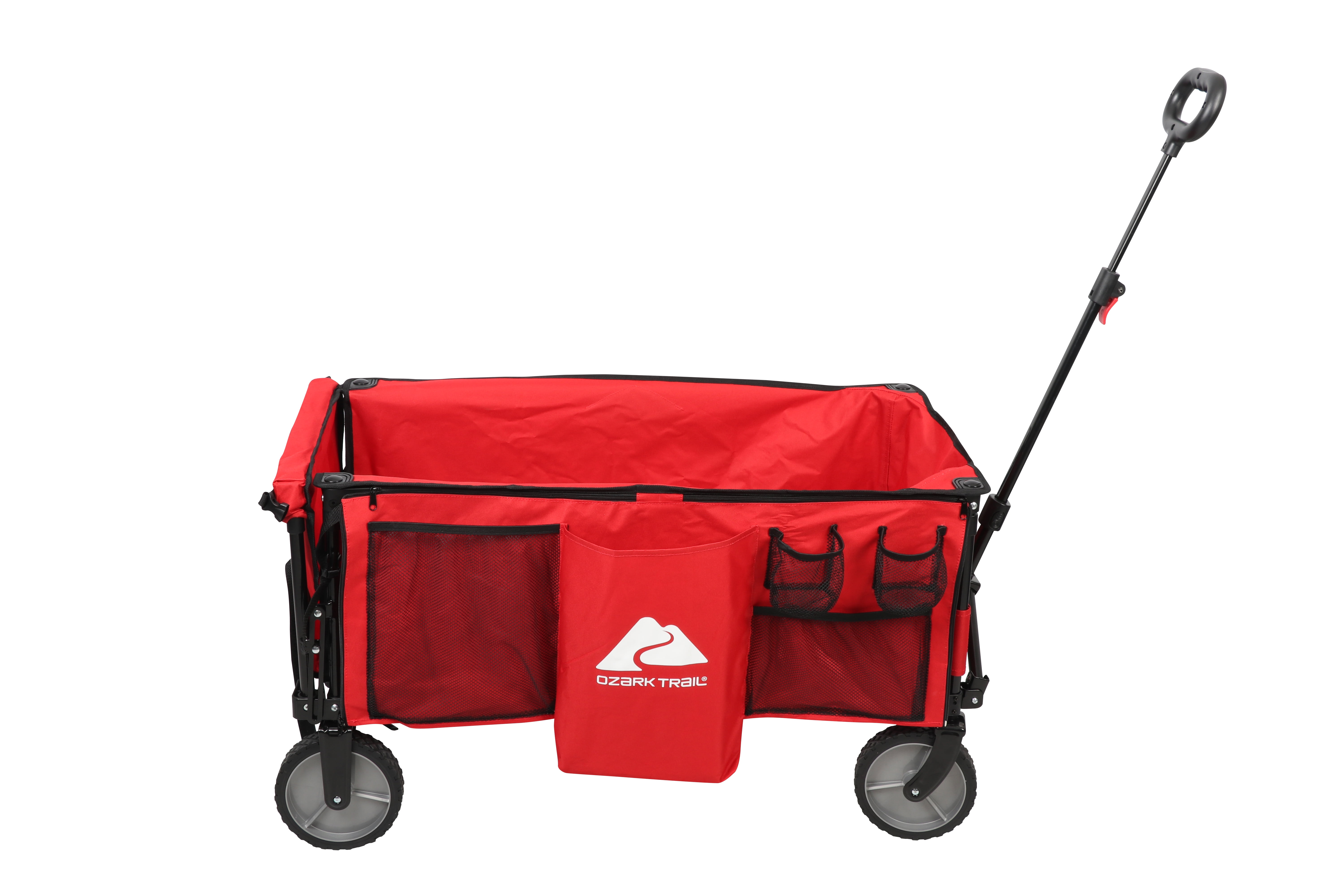 Ozark Trail Camping Utility Wagon with Tailgate Extension Handle