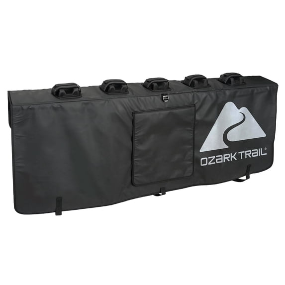 Ozark Trail Pickup Truck Tailgate Pad, Water Repellent, Holds up to 5 Bikes