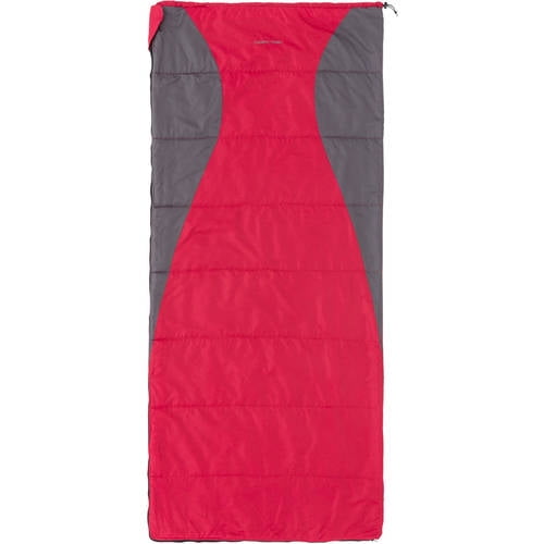 Ozark Trail Climatech 40F Sleeping Bag, Red