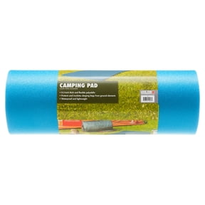 Ozark Trail Closed Cell Foam Sleeping Pad, Blue, 20 in x 72 in x 0.5 in