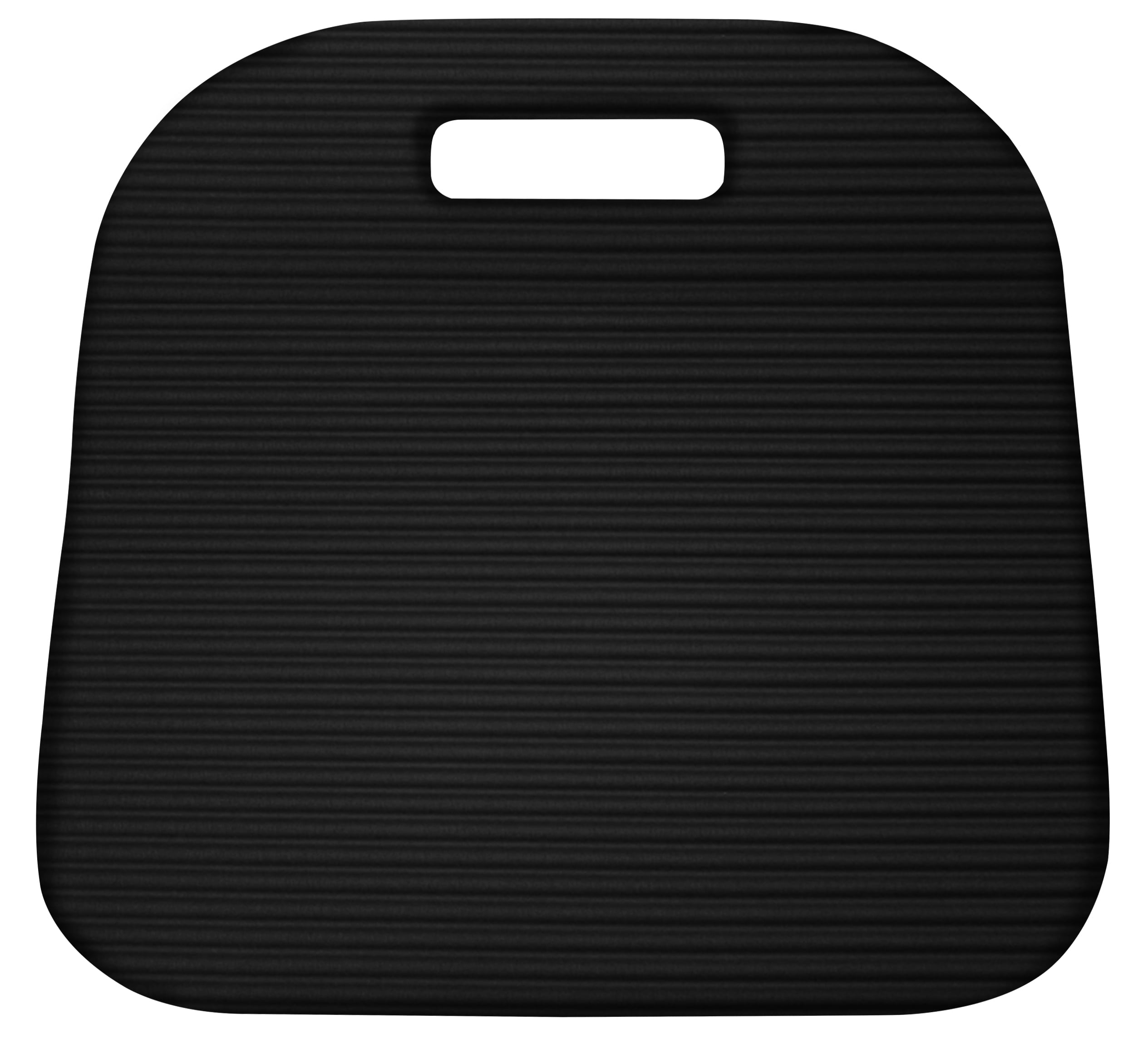 Black Soft Foam Multi-Purpose Stadium Seat Cushion
