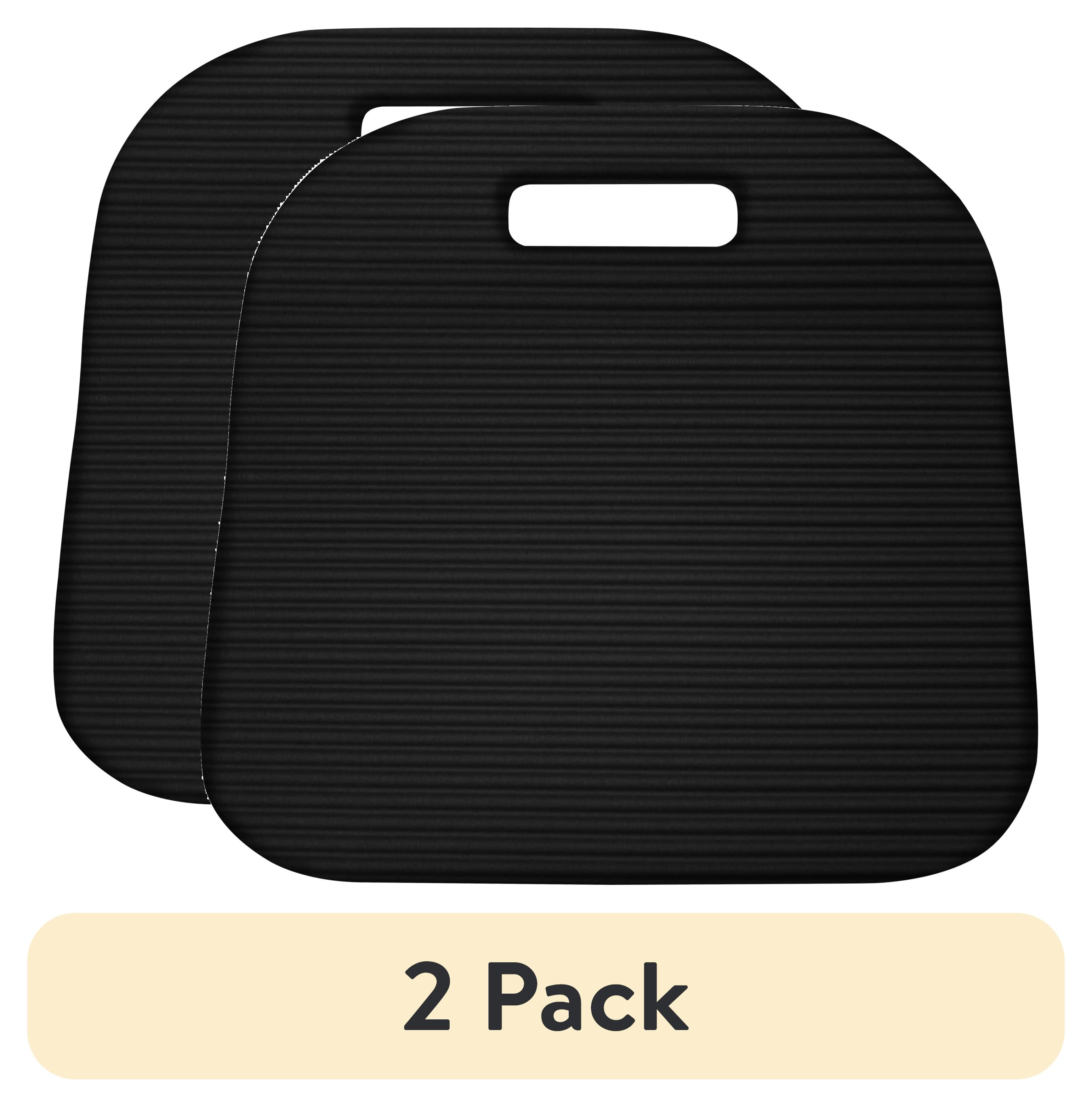 Black Soft Foam Multi-Purpose Stadium Seat Cushion