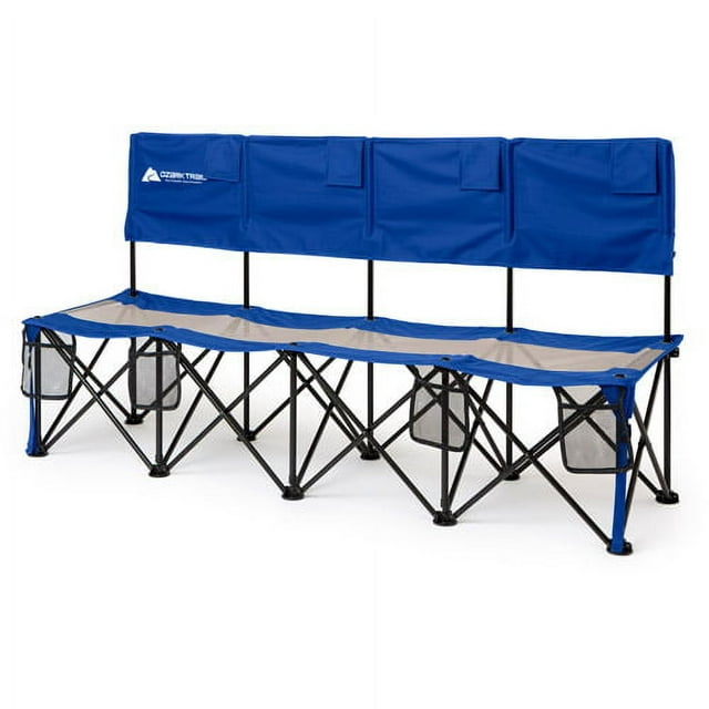 Ozark Trail Convertible Bench, 225 lb Capacity, Blue