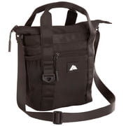 4.5L Unisex Adult/Teen Compact Polyester Shoulder Bag, Black