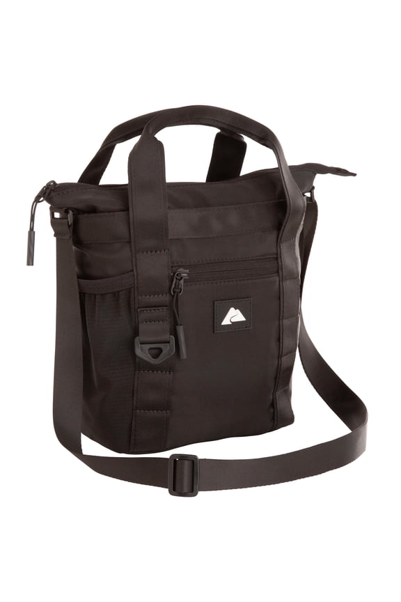 4.5L Unisex Adult/Teen Compact Polyester Shoulder Bag, Black