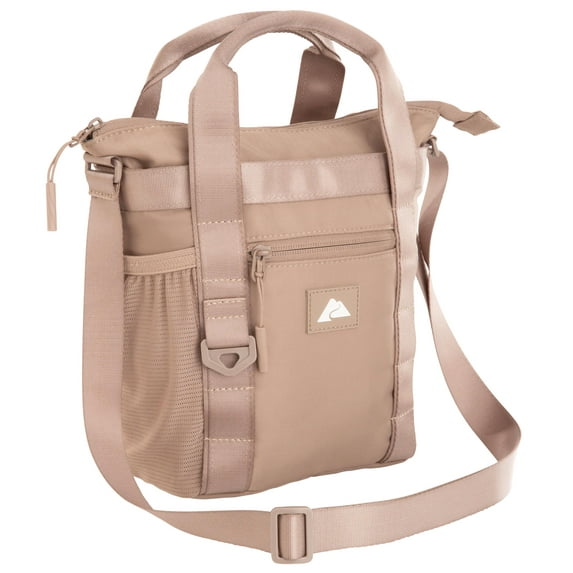 Ozark Trail 4.5L Unisex Adult/Teen Compact Polyester Shoulder Bag, Taupe