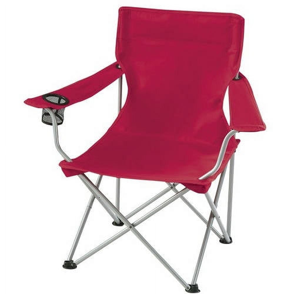 Ozark Trail Deluxe Arm Chair with Carry Bag, Blue