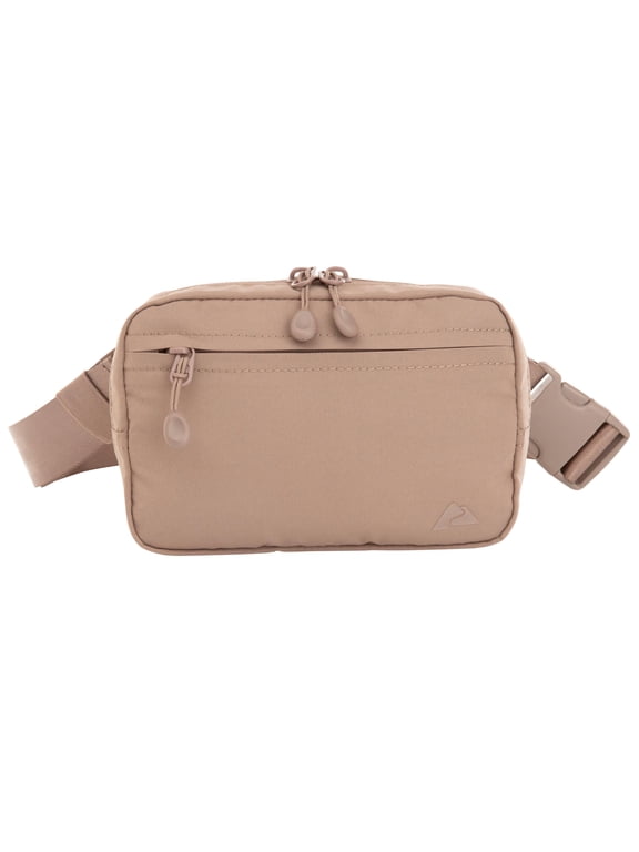 Unisex Polyester Denver Fanny Pack, Taupe