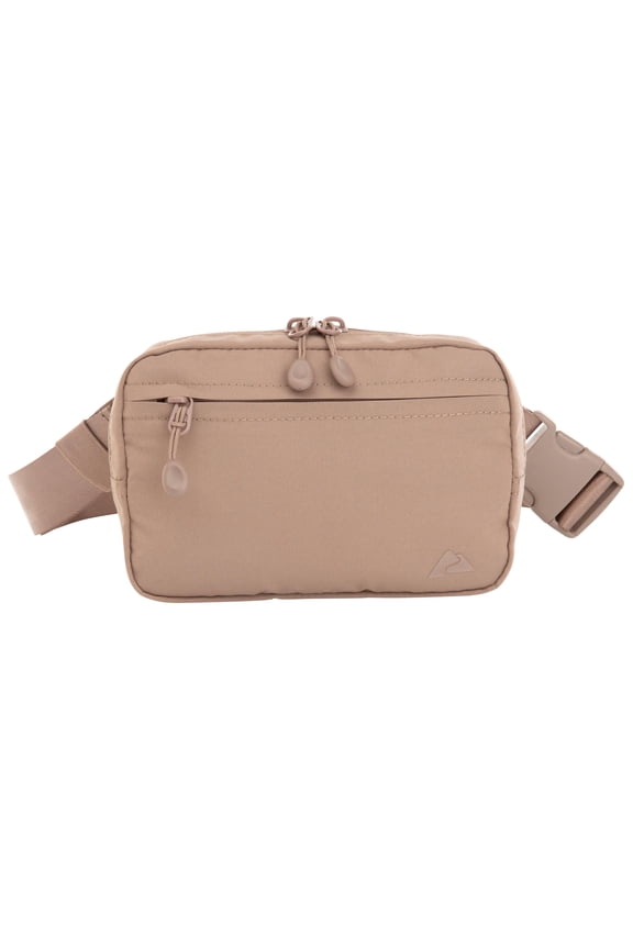 Unisex Polyester Denver Fanny Pack, Taupe