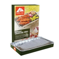 Ozark Trail Disposable Instant Charcoal Grill with 540g Charcoal Content