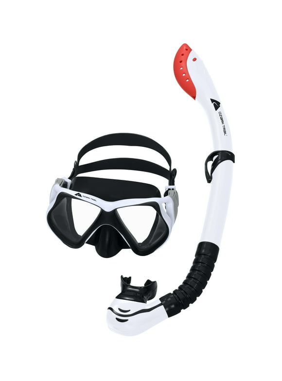 Ozark Trail Dominator Pro Adult 14+ Snorkel Mask White