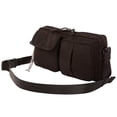 thumbnail image 1 of Ozark Trail Unisex Double Pocket Polyester Fanny Pack, Black, 1 of 17
