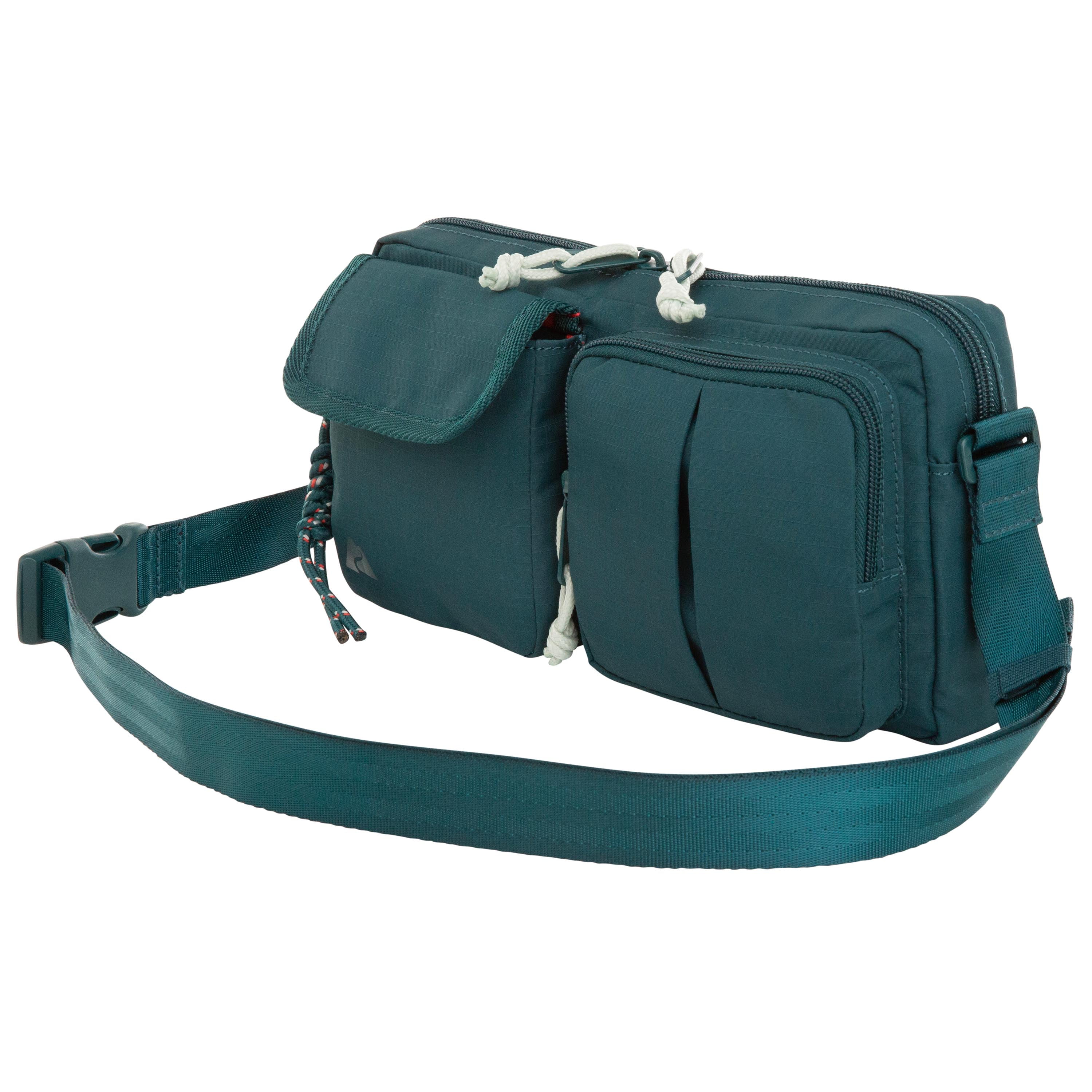 Ozark Trail Unisex Double Pocket Polyester Fanny Pack Cross Body