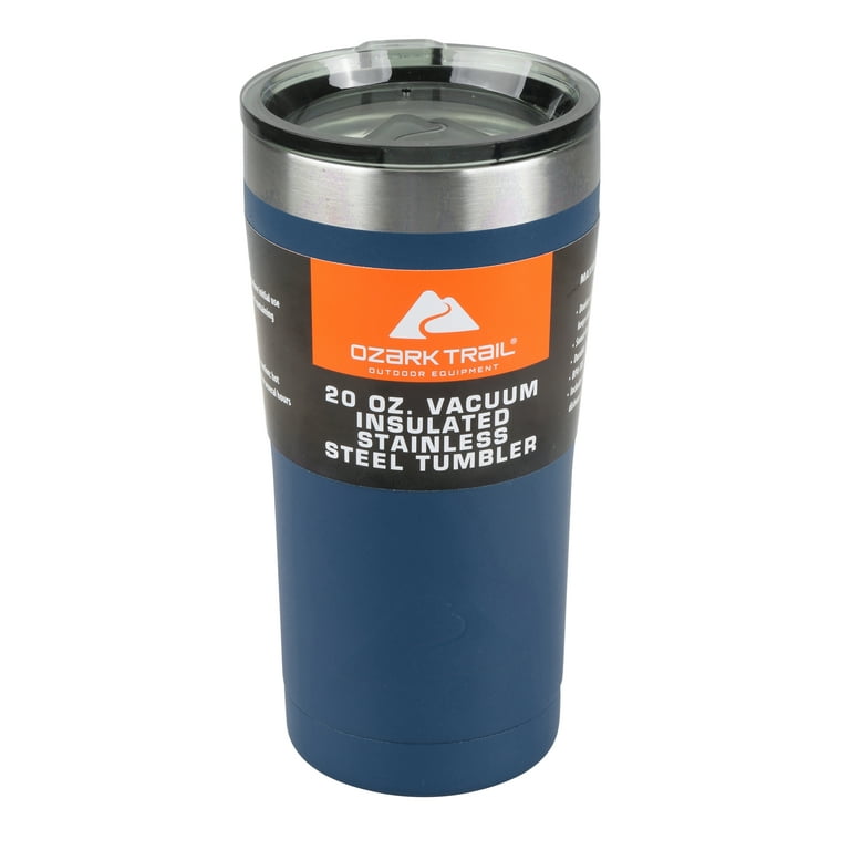 Ozark Trail Insulated Stainless Steel Tumbler Blue 20 oz BPA