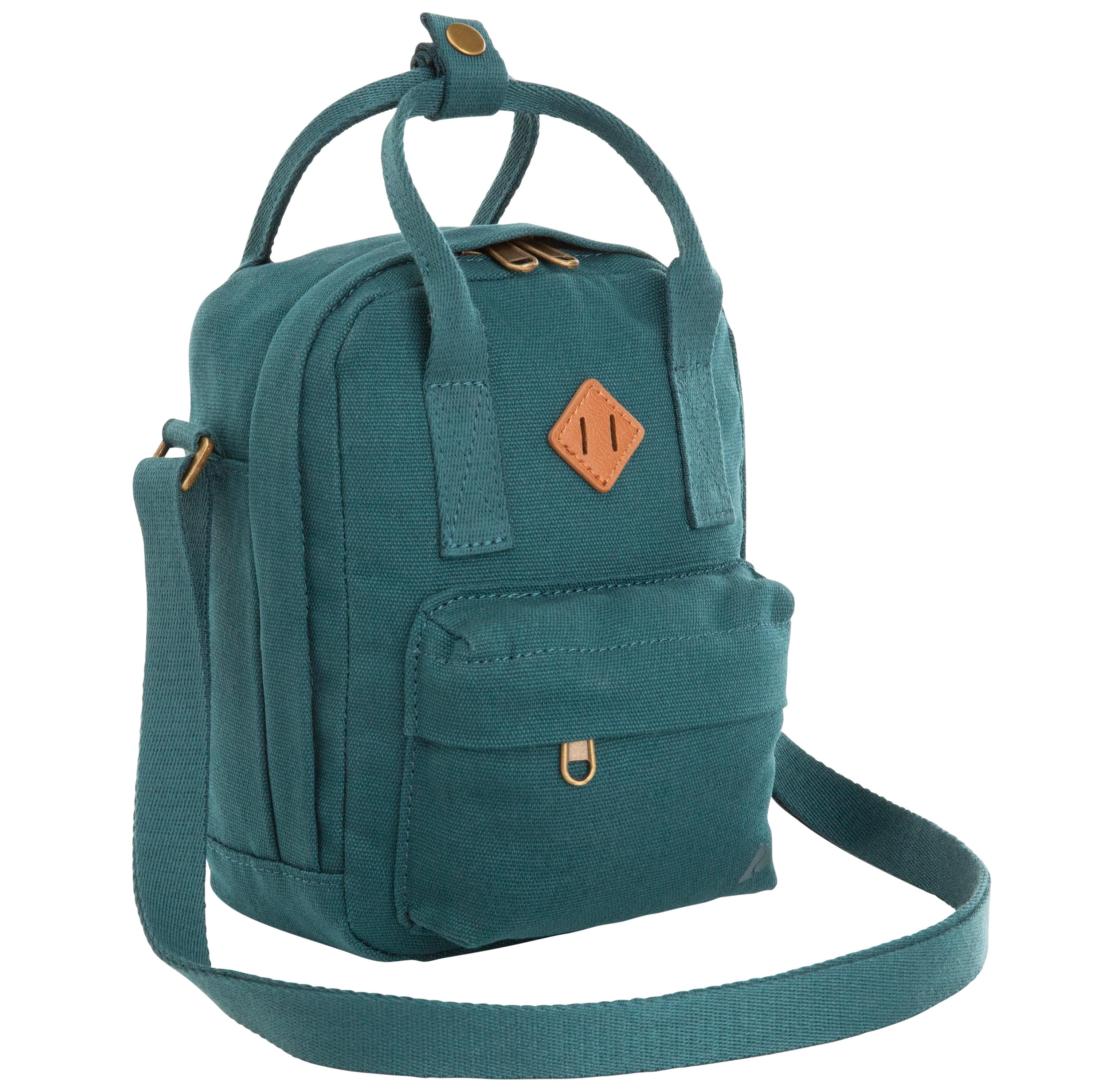 Ozark Trail 3L Unisex Adult/Teen Dual Carry Polyester Crossbody Bag, Teal
