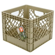 Ozark Trail Durable Kayak Gear Storage Crate, 13 in x 13 in x 11 in, Tan