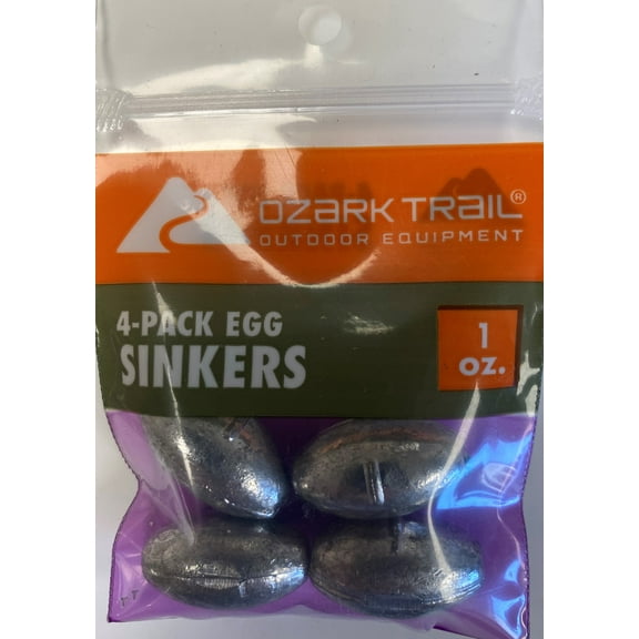 Ozark Trail Egg Sinker 1 Oz., Fishing Weight