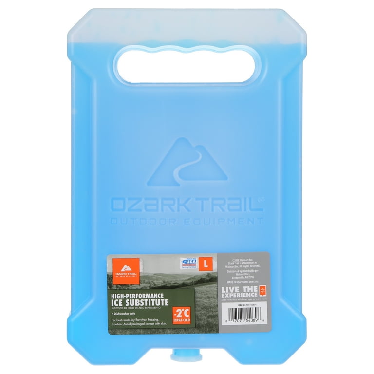 Ozark Trail Extra Cold -2 Degree Large 4lb Ice Substitute, Blue