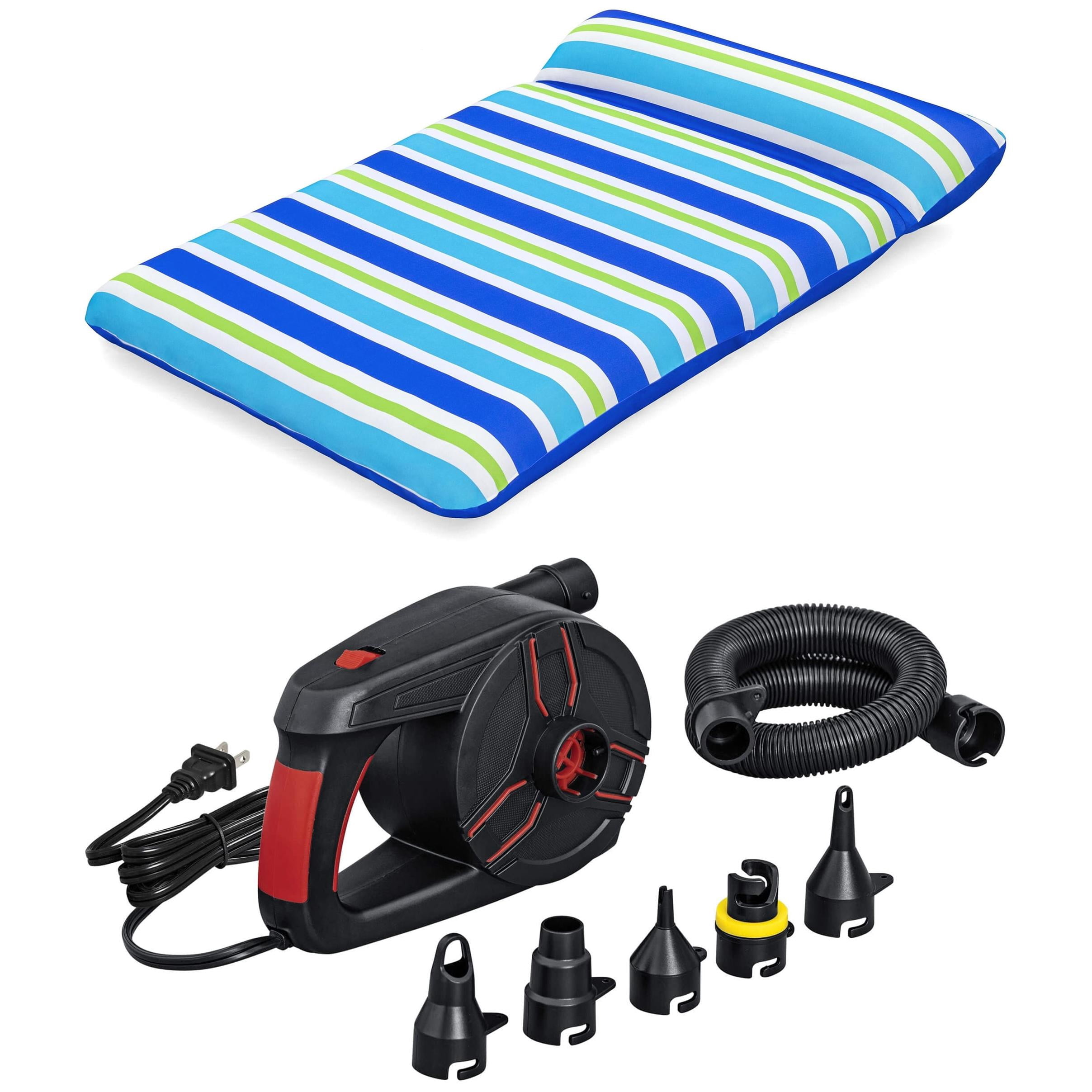 Ozark Trail Extrava Fabric Float 6'7" x 51" and Ozark Trail PowerGrip Pro AC Electric Air Pump