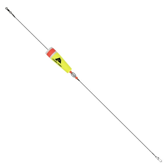 Ozark Trail Popping Cork Fishing Rig 4" 3/4 oz. - White Orange/Chartreuse