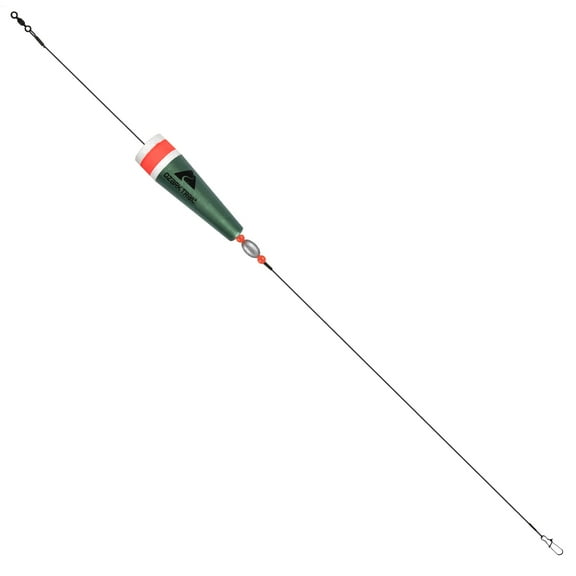 Ozark Trail Popping Cork Fishing Rig 5'' 1 oz. - White Orange/Green