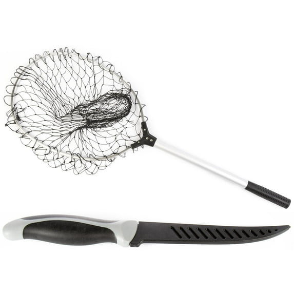 Ozark Trail Fillet Knife + Net Savings Bundle