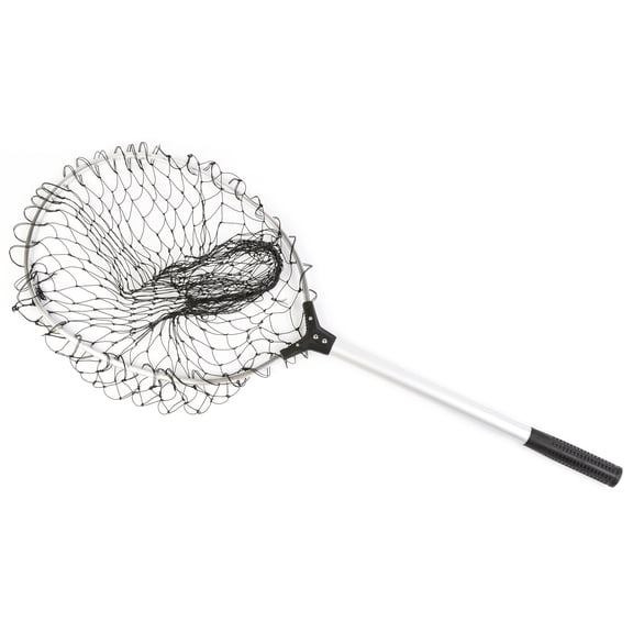 Ozark Trail Fishing Landing Net 18 in x 12 in Fish-Friendly Mesh with 18 in Handle