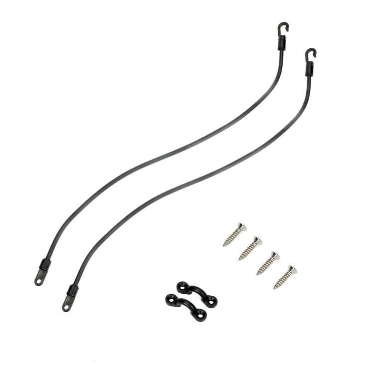 Ozark Trail Fishing Rod Tie-Downs 2-Pack, 18-inch UV and corrosion